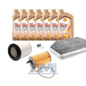 Комплект фильтров для ТО-1/3 Audi A8 (D4) 3.0TFSI с маслом Shell 0W30