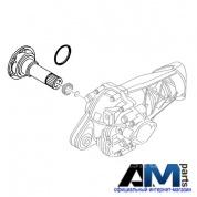 Вал с фланцем правый передней оси Amarok 0AA409272B