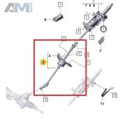 Промежуточный рулевой вал PAB419753 на Porsche Cayenne (2017-2024)