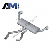 Задний глушитель 18308577472 на BMW (F16) 40dX