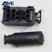 Корпус плоского разъема с фиксатором контактов Audi A4 (B8) 2008-2015 8K0973812