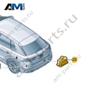 Кнопка открывания замка багажника 85E959831DNV6 на Ауди Q6 E-tron 2024-2026