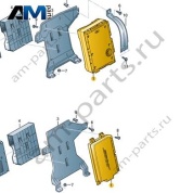 Усилитель Audi A6 (C7) Avant/Allroad 2015-2018 4G9035223A