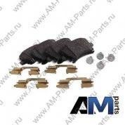 Колодки тормозные задние Шкода Суперб 1K0698451K