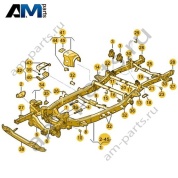 Рама Volkswagen AMAROK 2017-2022 2H6803017B