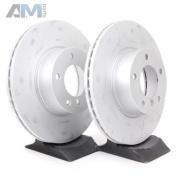 Оригинальные передние тормозные диски 312x24 34118848417 на BMW 3 Серии 2012-2015 320d/320i