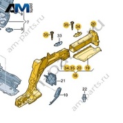 Лонжерон Audi A8 (D5) 2018-2024 4N0813569B