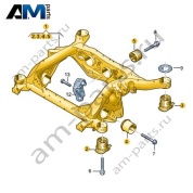 Подрамник Volkswagen id-Buzz 2023-2024 1N3505235Q