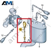 Датчик температуры ОГ VAG 03L906088CM