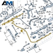 Топливный шланг VAG 057130218AH
