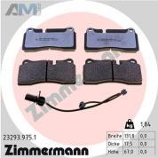 Задние керамические тормозные колодки ZIMMERMANN 23293.975.1 для Audi R8 (4S) 2015-2018