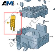 Замыкающая панель Volkswagen id3 2020-2024 1EA927165