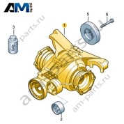 Главная передача заднего моста VAG 0DB500043