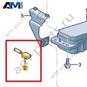 Жгут проводов -адаптер для подушки безопасности Volkswagen AMAROK 2013-2016 2H0971582