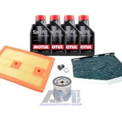 Набор для ТО-1/3 Volkswagen Scirocco 1.4 TSI 125 л.с. с маслом Motul 5W30