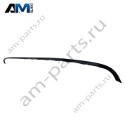 Молдинг заднего бампера центральный (матовый) Ауди Q7 4М (рестайлинг) 4M0807578RU6