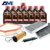 Комплект ТО-2/4 БМВ Х6 30d с маслом Motul B57 2019-2023