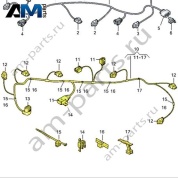 Жгут проводов для бампера VAG 2GN971104