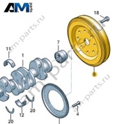 Маховик VAG 06K105266AC