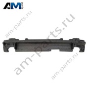 Спойлер переднего бампера (черный) Ауди Q7 4М (рестайлинг) 4M0807550D