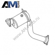 Труба выпуска ОГ с нейтрализатором Туарег (2011-2014) 3.0 TDI 7L8254301QX