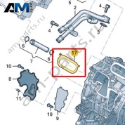 Уплотнитель Audi Q8 e-tron 2024-2024/Audi e-tron 2019-2023 0EF907447B