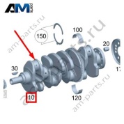Коленвал Mercedes X253 GLC300 (М264 D18) A2740304200