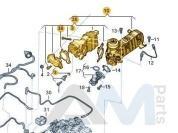 Радиатор рециркуляции ОГ 059131511EK Audi Q8 2019-2026 3.0TDI (50TDI) 286 л.с.