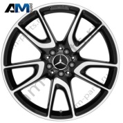 Литой диск задний R21 черный глянец Mercedes GLC X253 A25340128007X23