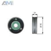 Паразитный ролик ремня генератора GATES (T36730) на Audi Q7 (4L) 2007-2015 4.2TFSI