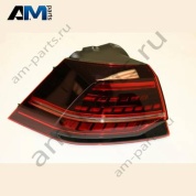 Светодиодный задний фонарь левый на крыле Volkswagen Golf 7 2012-2019 5G0945207G