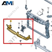 Направляющая Volkswagen Jetta VII 2020-2024 17A805705D