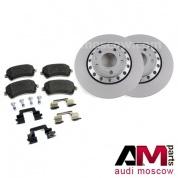 Задние диски и колодки Ауди А8 (D3) 4.2-6.0