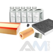 Оригинальный набор для ТО-2/4 Golf VII 2.0 TSI с маслом 0W30 (допуск 502/505)