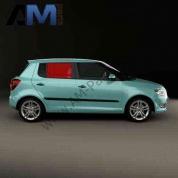 Стекло задней двери правое Фабия 5J9845206A