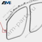 Уплотнитель двери кромки кузова передний левый, правый A1776920000 Mercedes A-class W177