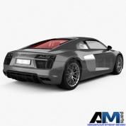 Заднее стекло (задняя дверь) на Audi R8 (прозрачное) 4S8845501NVB