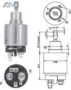 Тяговое реле (940113050126) MAGNETI MARELLI на Audi A6 (С5) 1997-2004