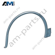 Накладка передней левой колёсной арки (черная с хромом) Фольксваген Туарег (2018-2023) 760853717FGRU