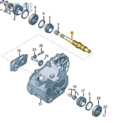 Первичный вал VAG 02T311103AR