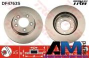 Диск тормозной передний правый Фольксваген Туарег DF4763S TRW