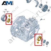 Конический роликовый подшипник VAG 096323981