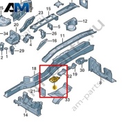 Крепление подрамника Volkswagen id-Buzz 2023-2024 1N3801772