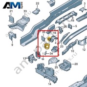 Перегородка Volkswagen id-Buzz 2023-2024 1N3804499