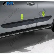 Комплект накладок на двери Mercedes GLC Coupe C254 A2547207401