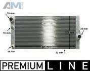 Радиатор охлаждения двигателя (MAHLE/KNECHT) CR1147000P для BMW 5 серия (F10) 2011-2013 525dx