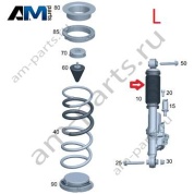 Задний левый амортизатор Mercedes G-class W465 AMG A4653201502