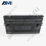 Панель управления и индикации с радио, слотом для карт SD, Bluetooth и Разъемом USB Volkswagen Crafter 2017-2024 7C0035153