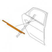 Оригинальный уплотнитель двери с накладкой задний правый Audi A8 (D4) 4H0853764D2ZZ