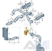 Дроссельная заслонка для Audi A7 (4K) 3.0TFSI 06M133062L